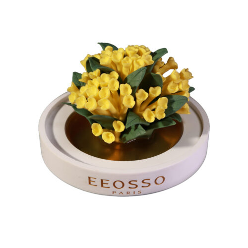 Intangible Cultural Heritage Hand-Pinched Osmanthus Ceramic Flowers